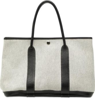 Herm&egrave;s Pre-owned Hermes Toile and Negonda Garden Party 36 Ladies BL6422CWN810TNGC