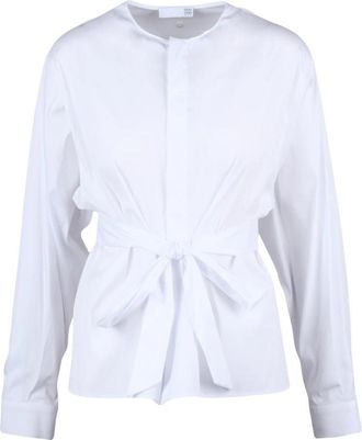 Douuod Shirt - Dames - Overhemden - Wit - XL - Katoen - Overhemden