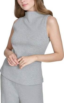 Halston Heritage Knit Mock Neck Top