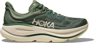 Hoka One One Bondi 9 - Heren - Hardloopschoenen - Groen - 43 1/2 EU - Fitness