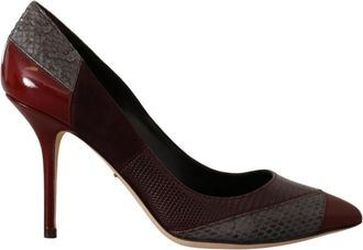 Dolce & Gabbana Exotische Leren Hoge Hakken Pumps - Dames - Pumps - Veelkleurig - 37 1/2 EU - Leer - Schoenen