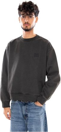 Vans Sudadera Premium de Cuello Redondo - Sweatshirts & Hoodies - Hombre - Negro - XL