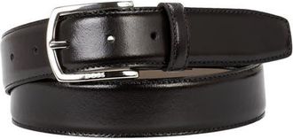 BOSS Claus Leather Belt in Dark Brown at Nordstrom, Size 32