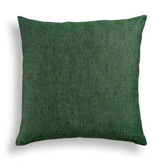 Solino Home Linen Pillow Cover - Montauk in Forest Green at Nordstrom, Size Large