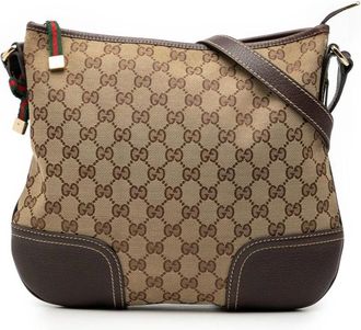 Gucci Pre-owned Cross Body Bags, female, Brown, Size: ONE SIZE Pre-owned Crossbody Bag