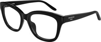 Balenciaga Eyeglasses - Dames - Brillen - Zwart - 53 MM - Accessoires