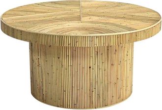 Safavieh Couture Oswald Rattan Rd Coffee Table