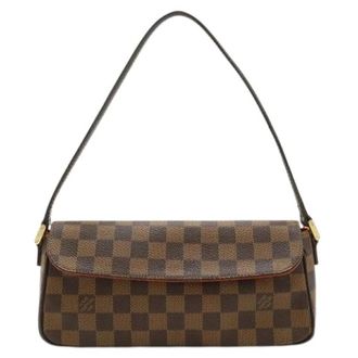 Louis Vuitton Pre-owned Damier Recourter Shoulder Bag N51299 - Dames - Pre-owned - Bruin - Maat: ONE Size