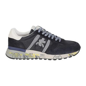 Premiata Lander 8656 Sneakers - Heren - Schoenen - Blauw - Maat: 41 EU Leer