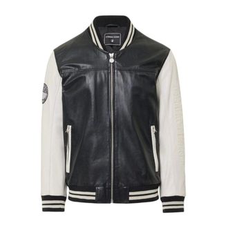 Iceberg Bomber Jackets, male, Black, M, Bomber Jacket