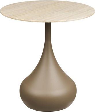 Moloo Mesita auxiliar de 50 cm beige