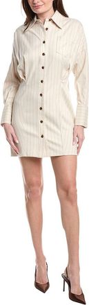 Kenneth Cole Striped Shirtdress