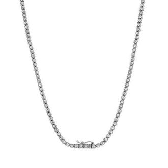 LuvMyJewelry LMJ 14K White Gold Diamond Tennis Chain - 4.5 Carats at Nordstrom