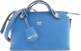Fendi Pre-owned Mini Bags, female, Blue, Size: ONE SIZE Pre-owned Vintage Mini Bag
