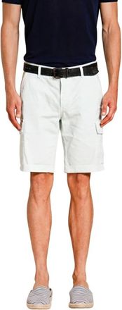 Mason's Chile Cargo Bermuda - Heren - Korte Broeken - Blauw - L - Katoen - Korte Broeken