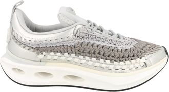 Valentino VLogo Signature Crochet Low-Top Sneakers