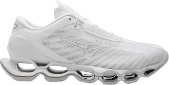 Mizuno Wave Prophecy 12 - Heren - Hardloopschoenen - Wit - 42 1/2 EU - Fitness