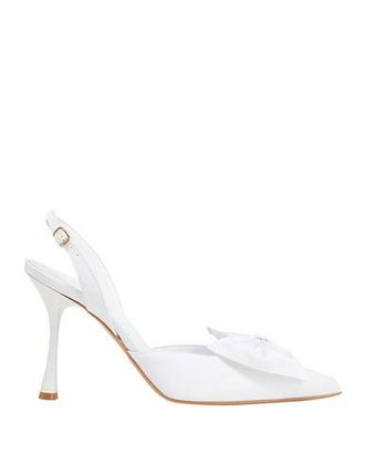 8 by YOOX SATIN SLING-BACK W/ BOW