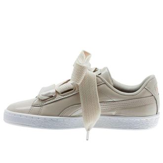 Puma (WMNS) PUMA Basket Heart Patent Silver Grey 363073-22
