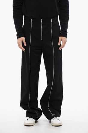 Jil Sander Pantaloni A Vita Alta Con Zip Jil Sander