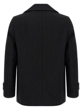 Comme Des Gar&ccedil;ons Mens Black Polyester Coat Clothing