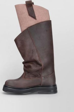 The Attico leather ankle boots