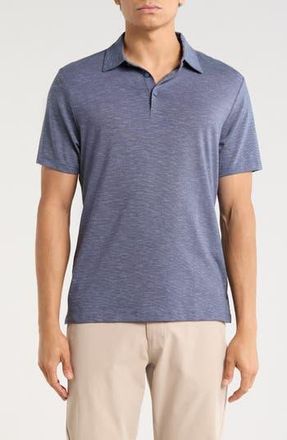 Robert Barakett Nathaniel Short Sleeve Polo in Dark Caspian at Nordstrom Rack, Size Xx-Large