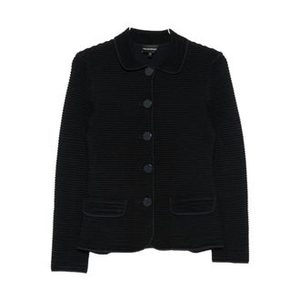 Emporio Armani Dames, Truien, Zwart, Maat: M