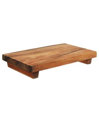 Twine Acacia Footed Serve Board