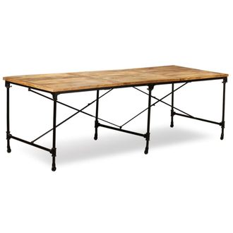 vidaXL Vidaxl - Mesa De Comedor De Madera Maciza De Mango 240 Cm
