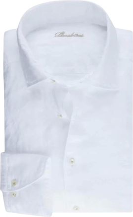 Stenströms Heren, Overhemden, Wit, Maat: XL Linnen