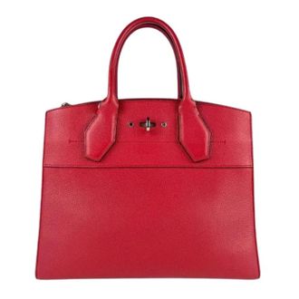 Louis Vuitton Pre-owned Handbags, female, Red, Size: ONE SIZE Pre-owned City Steamer MM Handbag