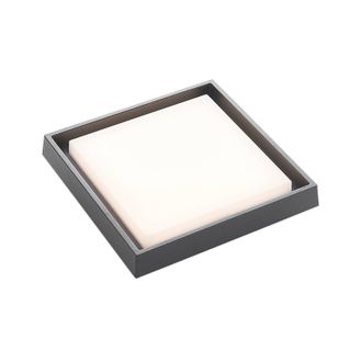 Lucande Lucande - L&aacute;mparas De Techo Led birta En Gris Aluminio