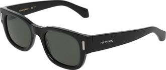 Ferragamo SF2064SE 001 Mens Sunglasses Black Size 51