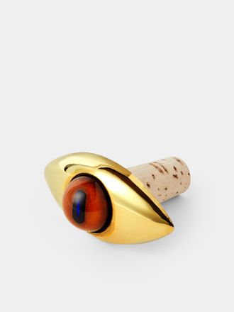 Carl Aub&ouml;ck Eye Brass Bottle Stopper