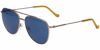 Hackett 924 405 Mens Sunglasses Gold Size 56