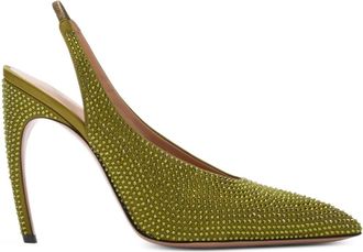 The Attico Pumps Viper con decorazione 95mm - Verde