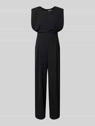 Rinascimento Rinascimento Regular Fit Jumpsuit mit Rundhalsausschnitt in Black, Gr&ouml;&szlig;e XL