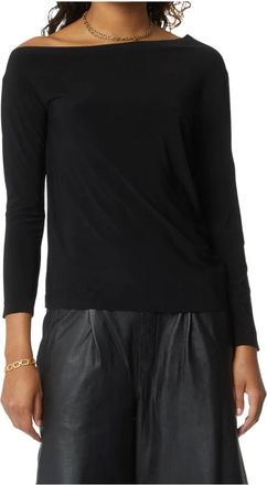 Norma Kamali Donna, Top, Nero, S, new