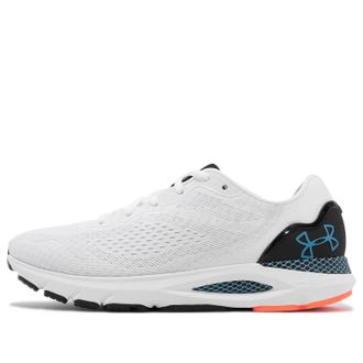 Under Armour HOVR Sonic 6 White Blue Orange 3026121-102