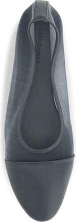 Dear Frances Womens Ballerina Flats Gala Steel Calf Leather (bos Taurus) Shoes