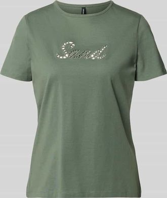 Vero Moda Regular Fit T-Shirt aus reiner Baumwolle Modell MIRANDA in Bottle, Gr&ouml;&szlig;e XL