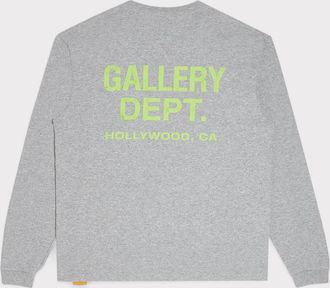 Gallery Dept. Mens. Souvenir L/S Heather Grey - Size X-Small