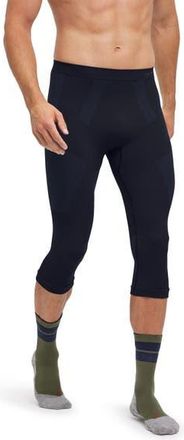 Falke Warm 3/4 Base Layer Bottom in Black at Nordstrom, Size Xx-Large