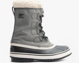 Sorel WINTER CARNIVAL Womens Waterproof Boots Quarry/Black - Grey - Size UK 4