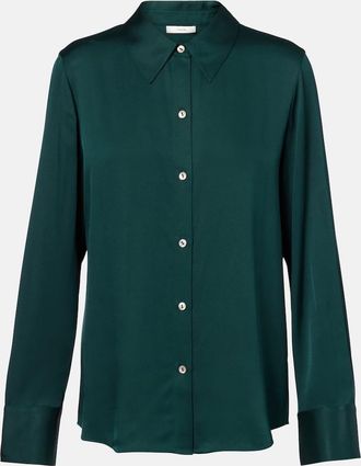 Vince Camicia in raso di misto seta