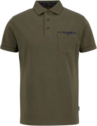 Barbour Corpatch Polo - Heren - Polos - Groen - L - Katoen - Tops