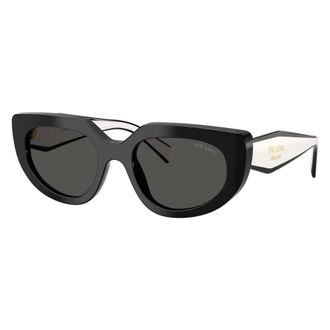 Prada Sunglasses, unisex, Black, Size: 53 MM PR D02S Sunglasses