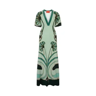 La DoubleJ Maxi Dresses, female, Green, Size: XS Marlene Dress