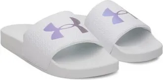 Under Armour UA ARMR Slide Sandal in White/white/iridescent at Nordstrom, Size 11